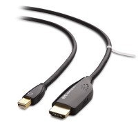Cable Matters Mini DisplayPort to HDMI Cable – 3 ft, Black